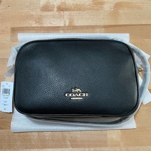 Coach Jes Crossbody NWT Black and Gold F39856